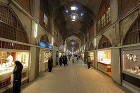 ویدئو| نمایی زیبا از بازار هنر اصفهان