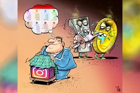 کاریکاتور | نگاهی متفاوت به احتمال فیلترینگ اینستاگرام