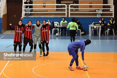 گزارش تصویری | لیگ برتر فوتسال بانوان | مسابقه فوتسال دائم پناه مشهد و استقلال تهران