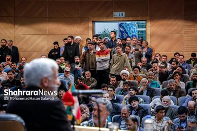 گزارش تصویری | همایش مردمی «مشهد، قلب تپنده مقاومت» با حضور سعید جلیلی