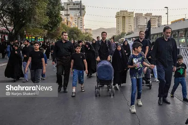 گزارش تصویری | مراسم جاماندگان اربعین حسینی در مشهد