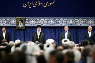 عکس‌هایی از مراسم تنفیذ مسعود پزشکیان (۷ مرداد ۱۴۰۳)