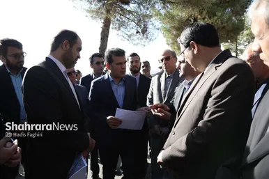 گزارش تصویری | سفر معاون علمی رییس جمهور به نیشابور