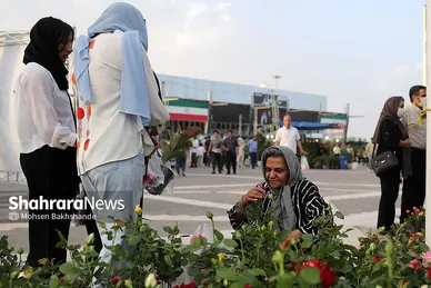 گزارش تصویری | افتتاح بیست‌وسومین نمایشگاه گل و گیاه مشهد