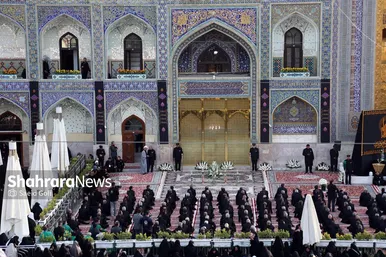 گزارش تصویری| آیین اذن عزای محرم در حرم مطهر رضوی (پنجشنبه ۵ تیر ۱۴۰۴)