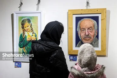افتتاح نمایشگاه آثار هنر‌های تجسمی «ساران»