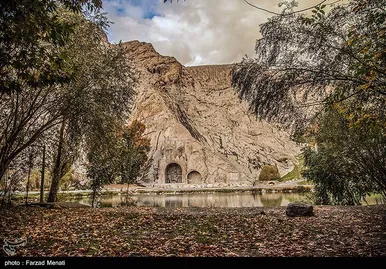 ایران زیباست | طبیعت پاییزی طاق بستان - کرمانشاه