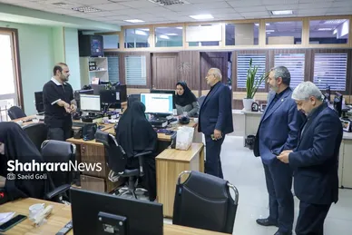 گزارش تصویری | بازدید استاندار خراسان رضوی و رییس شورای اسلامی شهر مشهد از موسسه فرهنگی شهرآرا