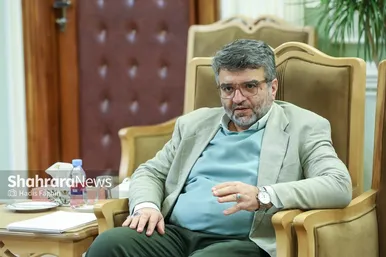 گزارش تصویری | دیدار احسان حدادی، رئیس فدراسیون دوومیدانی، با استاندار خراسان رضوی