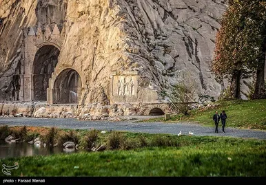 ایران زیباست | طبیعت پاییزی طاق بستان - کرمانشاه