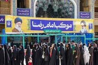 خدمات‌رسانی موکب امام رضا (ع) به زائران قم و شیراز هم زمان با دهه کرامت ۱۴۰۴