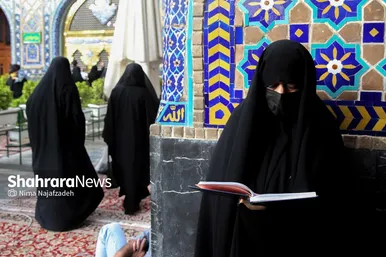 ترتیل خوانی قرآن کریم در مسجد گوهرشاد حرم مطهر رضوی