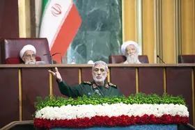 سردار قاآنی: ترور شهید سلیمانی آغاز جنگ ترکیبی بود| حرکت انقلاب اسلامی به&zwnj;رغم دشمنی&zwnj;ها با قوت ادامه دارد