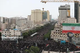 عکس&zwnj;هایی از تشییع شهدای خدمت در خیابان امام&zwnj;رضا&zwnj;(ع) (۳ خرداد ۱۴۰۳)
