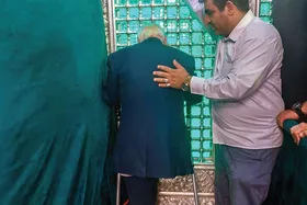 روایتی از زیارت شماری از جانبازان کانادین | پا به پای عشق در حریم یار