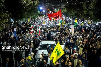 راهپیمایی مردم مشهد در حمایت از مردم فلسطین و محکومیت جنایات اسرائیل
