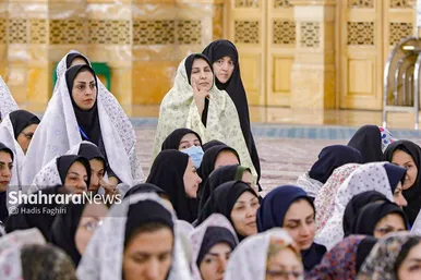بزرگداشت مقام پرستار در حرم رضوی