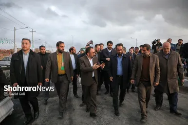 بهره برداری از اتصال بازوی شرقی تقاطع مصلی به جاده محمد آباد-طرق