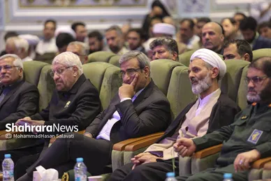 گزارش تصویری | بزرگداشت سپهبد شهید محمد پاکپور در حرم مطهر رضوی