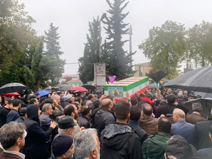 شهدای حادثه تروریستی آمل به خاک سپرده شدند