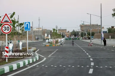 آیین بازگشایی و افتتاح بلوار بصیرت