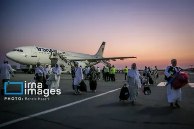 گزارش تصویری | آیین «قارشیلاماق حاجی‌لاردان»