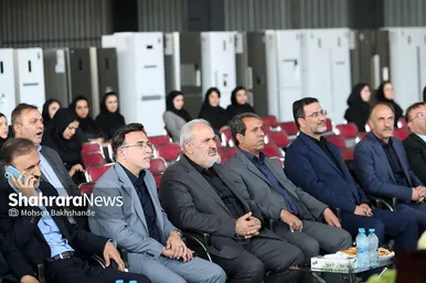 مراسم افتتاح چند طرح صنعتی و کارخانجات تولیدی در مشهد