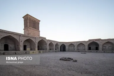 کاروانسرای روستای قاسم آباد در شهرستان بجستان خراسان رضوی
