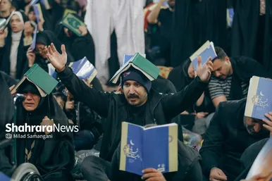 گزارش تصویری | مراسم احیای دومین شب قدر در حرم مطهر امام رضا (ع)