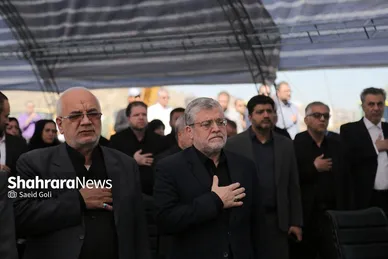 گزارش تصویری | بهره‌برداری از پروژه اتصال بولوار امام‌خمینی(ره) به بولوار نماز در مشهد (۲۸ مرداد ۱۴۰۴)