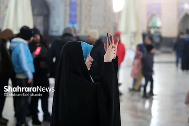 شب عید مبعث در حرم مطهر رضوی
