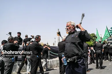 گزارش تصویری | عزاداری زائران رضوی در سوگ رحلت پیامبر اکرم (ص) و شهادت امام حسن مجتبی (ع) در حرم رضوی