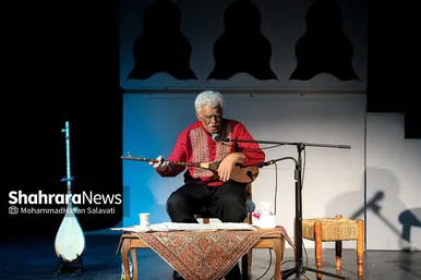 آئین شاهنامه خوانی استاد محمد یگانه در مشهد