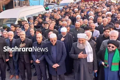 اجتماع هیئت‌های مذهبی مهاجران افغانستانی مقیم مشهد در روز شهادت حضرت زهرا(س)