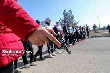 مسابقات دو صحرانوردی بانوان کارگر کشور در مشهد