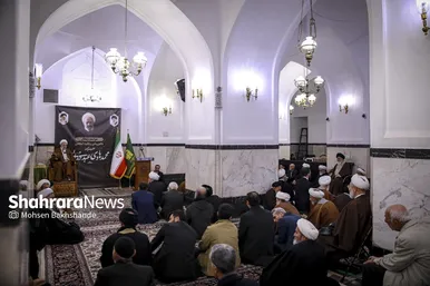 گزارش تصویری | مراسم ترحیم مرحوم آیت‌الله محمدهادی عبدخدایی در حرم مطهر رضوی