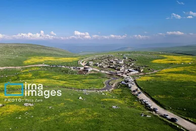 ایران زیباست | طبیعت بهاری دامنه کوه سبلان