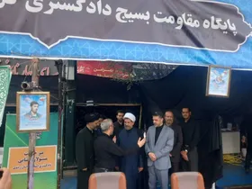 بازدید رئیس کل دادگستری خراسان رضوی از موکب&zwnj;های عزاداری روز پایانی ماه صفر و شهادت امام رضا (ع)