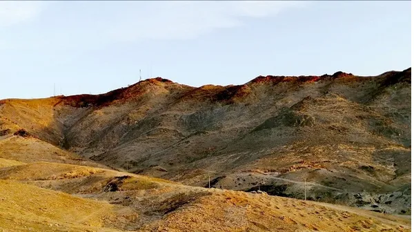 شهروند خبرنگار|  طلوع خورشید در کوه های خلج مشهد