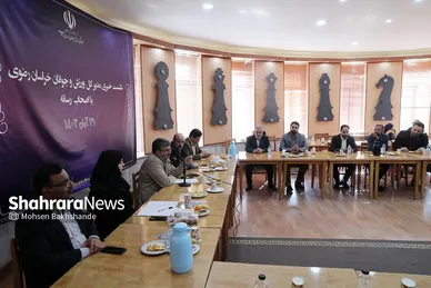گزارش تصویری | نشست خبری مدیر کل ورزش و جوانان خراسان رضوی