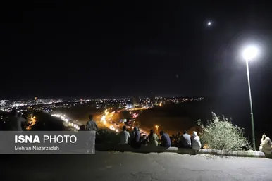 گزارش تصویری | ماه گرفتگی قرن - ایران