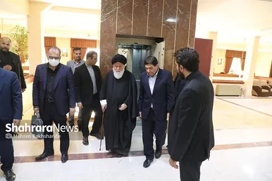 جلسه قرارگاه مرکزی خدمت رسانی به زائرین حرم مطهر رضوی