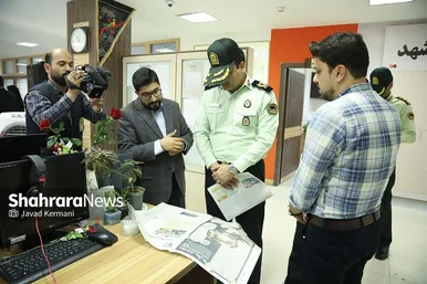 بازدید جمعی از مسئولین شهری و استانی مشهدمقدس از موسسه فرهنگی شهرآرا (۴) (۱۷ مرداد ۱۴۰۳)