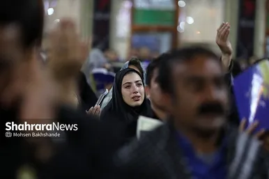 مراسم احیاء شب ۲۳ ماه رمضان در حرم مطهر رضوی