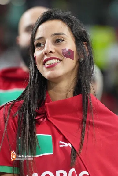 تماشاگران دیدار مراکش و پرتغال