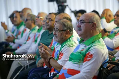 تجلیل از مدال‌آوران پاراالمپیکی