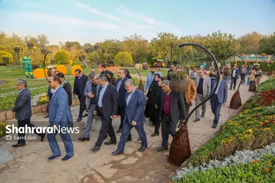 گزارش تصویری | جشنواره «طعم و رنگ پاییز ۱۴۰۳» در باغ مشهد