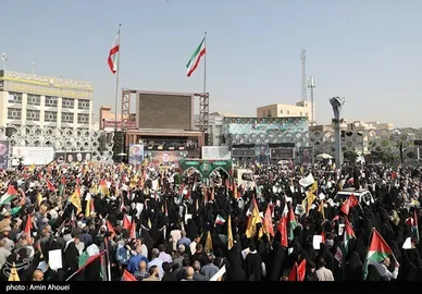 گزارش تصویری | مراسم تشییع پیکر شهید سردار عباس نیلفروشان