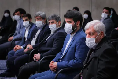 دیدار مداحان اهل‌بیت (علیهم السلام) با رهبر معظم انقلاب