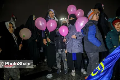حال و هوای مشهد در شب نیمه شعبان